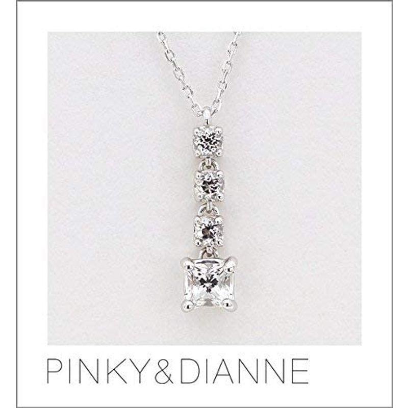 ピンキーアンドダイアンPINKY&DIANNE 10金 ホワイトゴールド ペンダント ネックレス ホワイトトパーズ(OPCPD80549 10金 ホワイトゴールド ペンダント ネックレス ホワイトトパーズ OPCPD80549