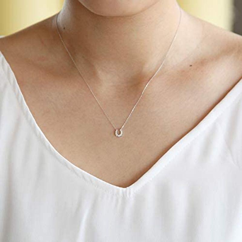 【新品訳あり】 4℃(ヨンドシー)ダイヤモンドK18ホワイトゴールド(WG)ネックレス 111721123220 【W7110782073】(25964円)