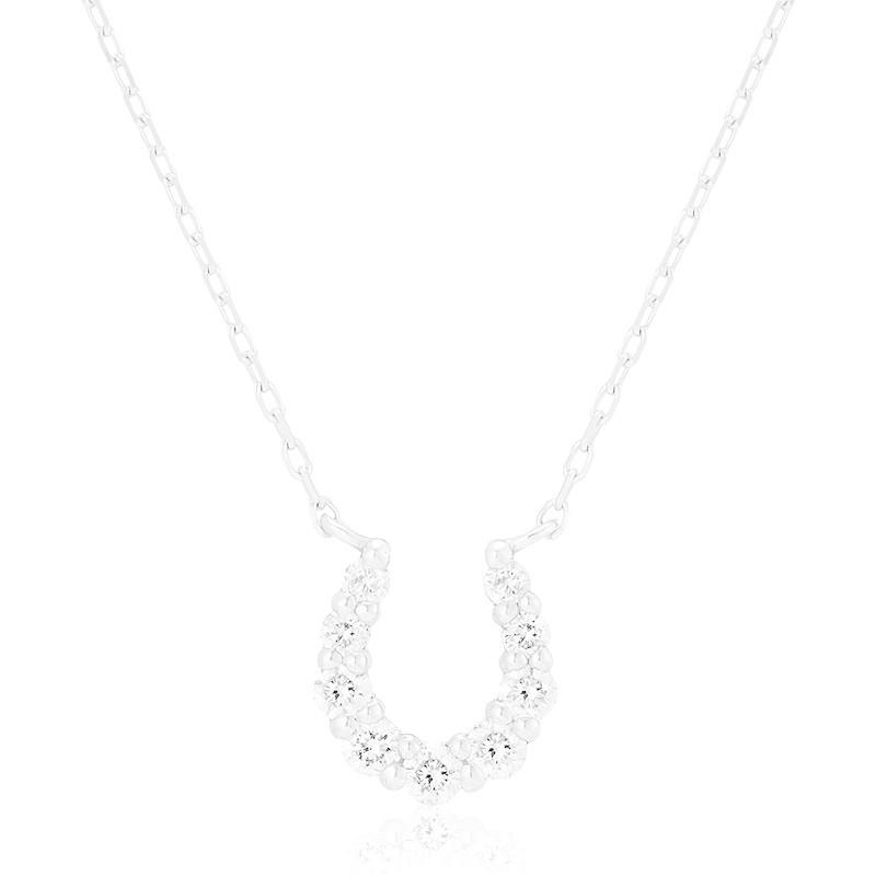 【新品訳あり】 4℃(ヨンドシー)ダイヤモンドK18ホワイトゴールド(WG)ネックレス 111721123220 【W7110782073】(25964円)