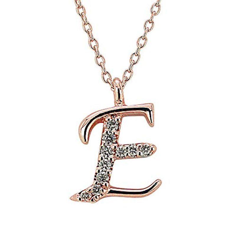 スイートテン・ダイヤモンド 正規品Sweet 10 Diamond イニシャル「E」 18金ピンクゴールドダイヤモンドイニシャルペン