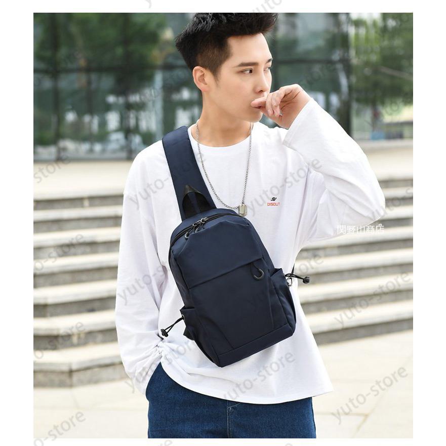 ボディバッグ メンズ 40代 ワンショルダーバッグ スポーツ 仕事用 ナイロン ショルダーバッグ 小さい バッグ 大容量 ミニショルダー 男性 カバン 多機能 Yuto1 関野山商店 通販 Yahoo ショッピング