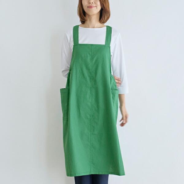 【新品】栗原はるみ　エプロン　ブラック share with Kurihara harumi 栗原はるみ/エプロン/リネンコットン