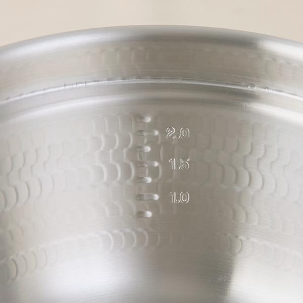 栗原はるみ/キッチン用品/アルミ打ち出し鍋 24cm 木蓋付き/ポイント利用の画像