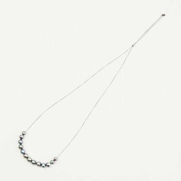 栗原はるみ/ファッション雑貨/黒蝶パールネックレス  /ポイント利用