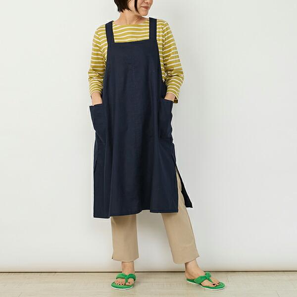 ★未使用品★simply 栗原はるみ　ゆとりの空間　エプロン ☆未使用品☆simply 栗原はるみ ゆとりの空間 エプロン - メルカリ