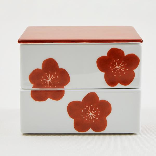 share with Kurihara harumi 栗原はるみ ギフト包装可 波佐見焼 二段重