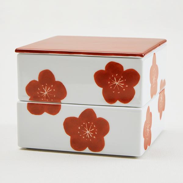 share with Kurihara harumi 栗原はるみ ギフト包装可 波佐見焼 二段重