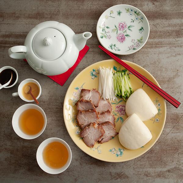 share with Kurihara harumi 栗原はるみ/洋食器/花中華 大皿 ホワイト