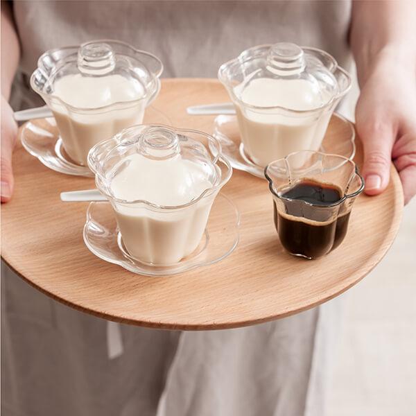 share with Kurihara harumi 栗原はるみ/洋食器/耐熱ガラス 輪花カップ