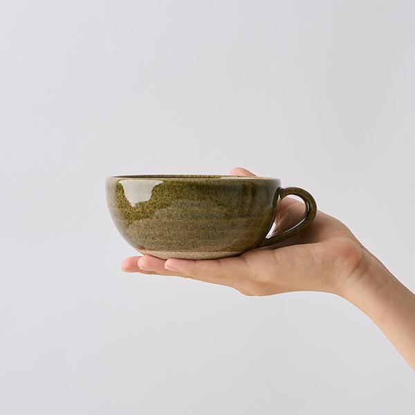 share with Kurihara harumi 栗原はるみ/和食器/スープカップ 織部