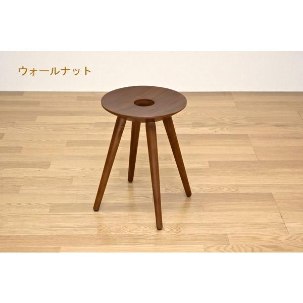 ベーグルスツール イス チェア スツール 完成品 木目が映える