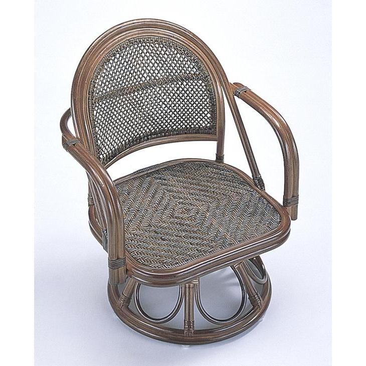 【✨お買い得セール✨】ラタン回転チェア　籐椅子 籐 回転座椅子 ハイタイプ S777B イス チェア 座椅子 完成品