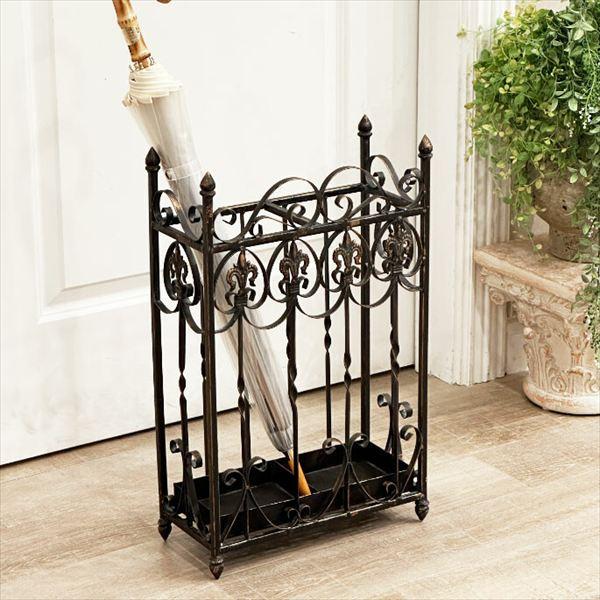 アンティーク調のアイアン傘立て Sサイズ 高さ58cm 玄関家具 傘立て AJ