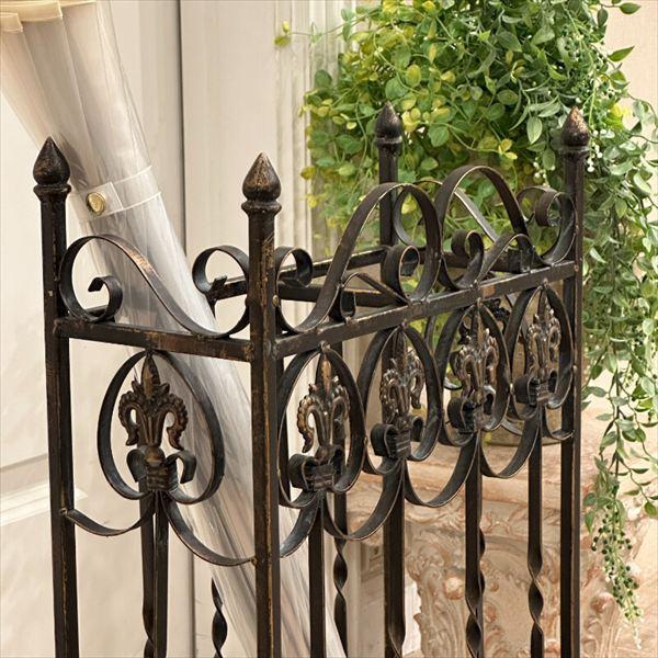 アンティーク調のアイアン傘立て Sサイズ 高さ58cm 玄関家具 傘立て AJ