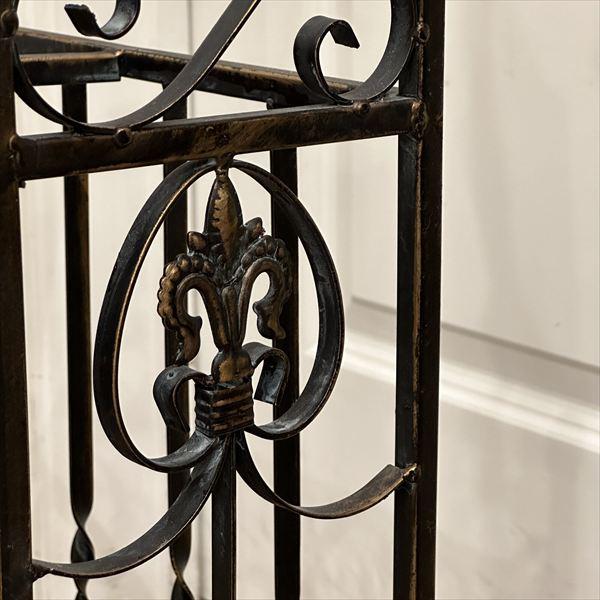 アンティーク調のアイアン傘立て Sサイズ 高さ58cm 玄関家具 傘立て AJ