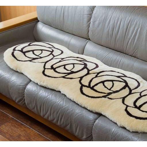 ムートン座布団 何気なし 約53×53cm 2枚組 DZL18602 PB・ベージュ ムートン座布団 何気なし 約53×53cm 2枚組 DZL18602 PB・ベージュ