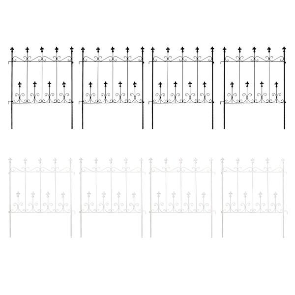工場直送 庭 ガーデニング ガーデンファニチャー ガーデンフェンス オールドシャトーフェンス ミニタイプ 4枚組 Oc004s 4p フェンス アイアン ガーデンフェンス ガーデニ 売り切れ必至 Www Aproniaperu Com