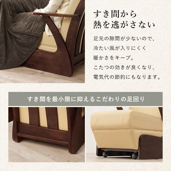 ダイニングコタツ 山城90cm＋布団＋椅子4点セット こたつ こたつ