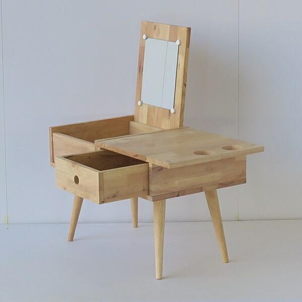 NATURAL SIGNATURE テーブルドレッサー 収納家具 ドレッサー 鏡台 1面