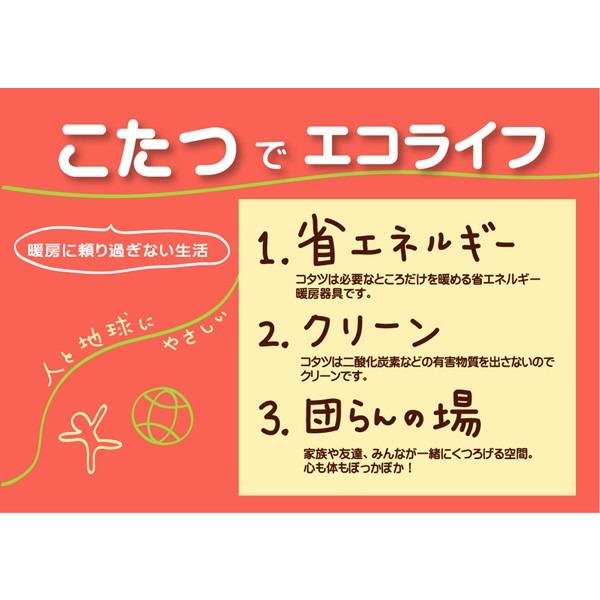 京好み こたつ厚掛け布団 205×285cm こたつ こたつ布団 こたつ掛け布団 上掛け 5913959 国産 国内プリント こたつ厚掛け布団 こたつ用布団 カの画像