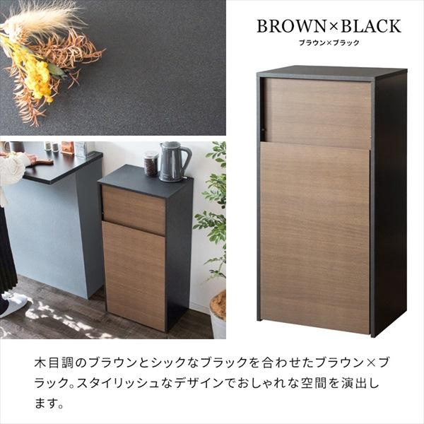 ゴミ箱 キャスターダストボックス Helios（ヘリオス）幅45cm 45L DB-F1100 ゴミ箱 蓋つき おしゃれ スタイリッシ_16