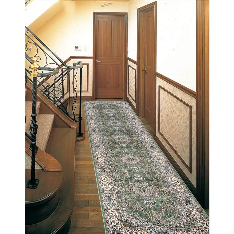＼レビューでプレゼント／ベルギー製モケット織り廊下敷 ロイヤル2 80×440cm カーペット マット 畳 マット 廊下敷き 階段マット 9_11