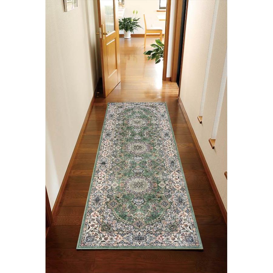 ＼レビューでプレゼント／ベルギー製モケット織り廊下敷 ロイヤル2 80×440cm カーペット マット 畳 マット 廊下敷き 階段マット 9_1