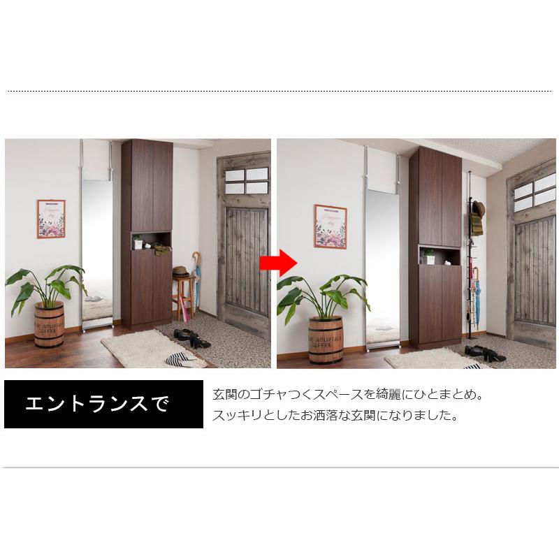 ＼レビューでプレゼント／ポールハンガーA 多段型 収納家具 ラック カラーボックス ハンガーラック コートハンガー 多段型突っ張りポールハン