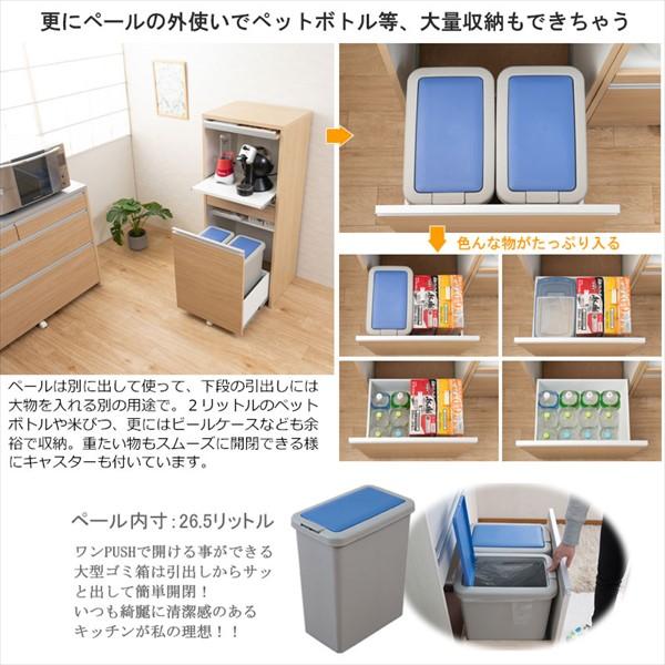 ＼レビューでプレゼント／幅57.5cm レンジロータイプ 収納家具 キッチン収納 レンジボード ir-0007 ir-0013 完成品 目隠_6
