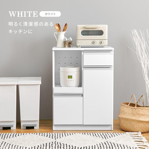 ＼レビューでプレゼント／キッチンカウンター 幅60cm 収納家具 キッチン収納 キッチンカウンター カウンターワゴン VKC-7142 台所の画像