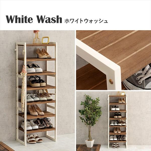 ＼レビューでプレゼント／シューズラック 可動棚7段 幅45cm 玄関家具 下駄箱 シューズボックス MSS-6713 シューズ ラック 靴の画像