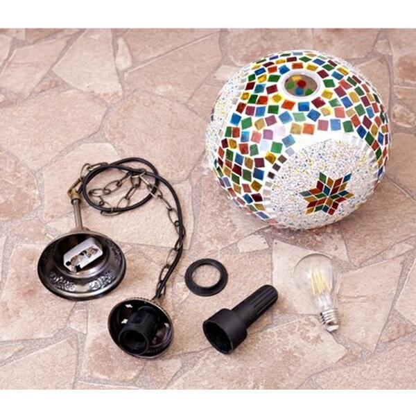 ＼レビューでプレゼント／ライト 照明器具 デスクライト テーブルランプ ジョルダン モザイクペンダントランプ L size D-2517L D-259L D-_17