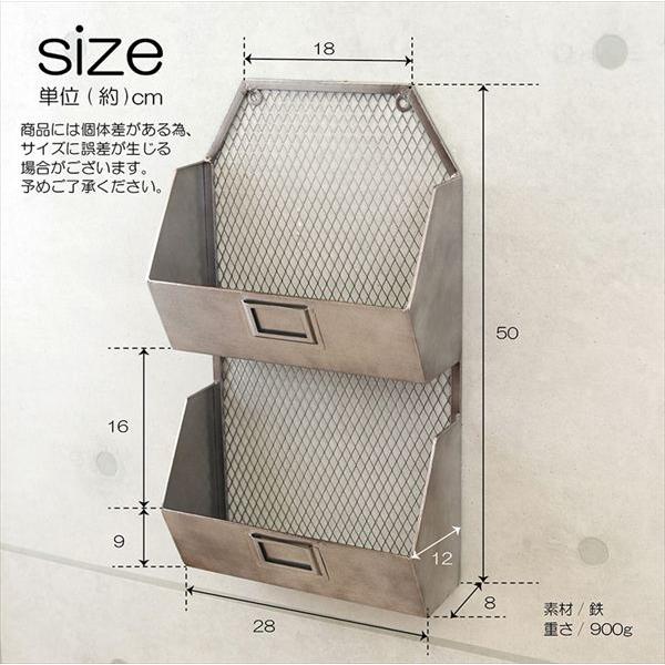 レビューでプレゼント／男前インテリア インダストリアルメタル ラック