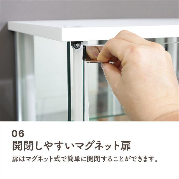 ＼レビューでプレゼント／レグラス コレクションケース スタンド 4段 ミラータイプ テレビ台 キャビネット ガラスケース 99499 95851 おしゃれ ディスプレイ_9