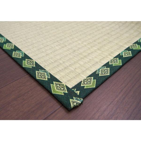 ＼レビューでプレゼント／い草 おもてなし上敷き 「雅（みやび）」 縦糸2倍 丈夫で長持ち 本間6畳 カーペット マット 畳 カーペット ラグ_4