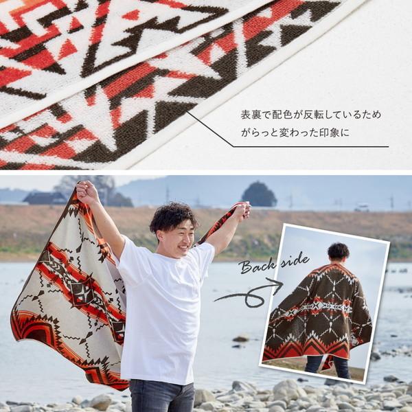 レビューでプレゼント／厚手 アウトドア タオルブランケット 100×178cm