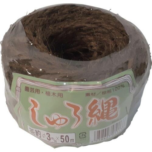 加藤伝蔵商店　伝蔵　棕櫚縄３φ茶５０ｍ　【品番：K003】（Yahoo!・生活雑貨 yutorito）