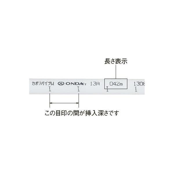 オンダ　架橋ポリエチレン管　カポリパイプW　【品番：PEX10C-100】