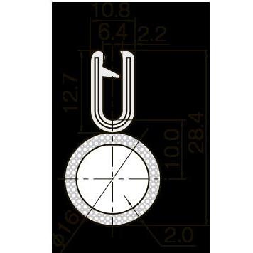 岩田製作所（iwata）　トリムシール　６１００シリーズＴＰＥ　３１Ｍ　【品番：6100-B-3X64CT-L31】_1