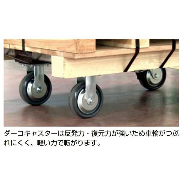 スガツネ工業　DARCOR　重量用キャスター 400シリーズ プレートタイプ 自在車　【品番：SUG-31-404B-PSE】_1