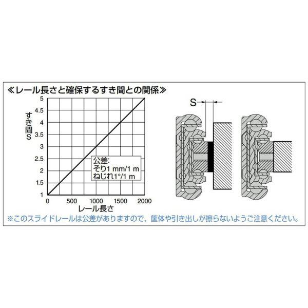スガツネ工業　CHAMBRELAN　スライドレール CBL-RA5R 重量用　【品番：CBL-RA5R-400】_3