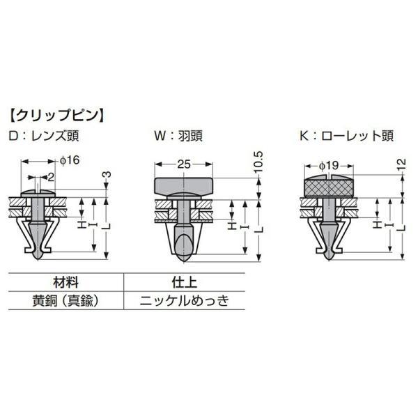スガツネ工業 BI-FIX ファスナー サイズ16 【品番：D1612】 : 生活雑貨