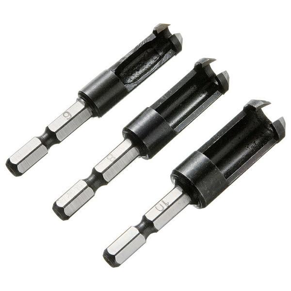 【メール便対応】新潟精機　SK　木ダボドリル 3点セット DBD-3S　【品番：4975846563124】 の商品画像