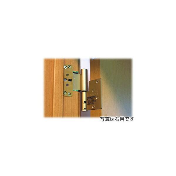 DAIKEN ドア丁番セット 2枚吊扉用（木ビス仕様） 左開き ゴールド