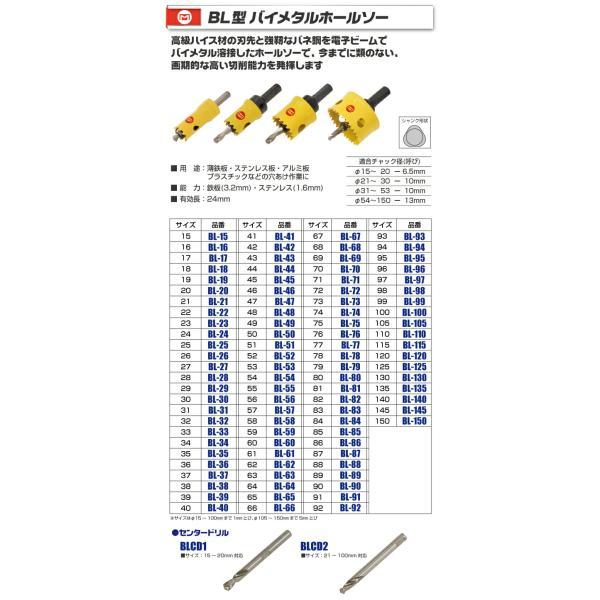 マーベル　BL型バイメタルホールソー φ140mm　【品番：BL-140】_1