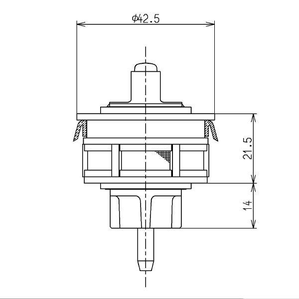 TOTO ピストンバルブ部（T60R型他用） 【品番：THY311】 : 生活雑貨