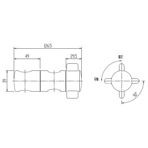 LIXIL（INAX）　スライドバー用シャワーフック　【品番：A-3682】 |  | 02