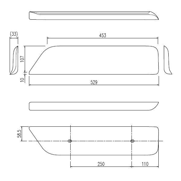 LIXIL（INAX）　アームレスト　ダークグレー　【品番：YCA-1-L/G】【14】 |  | 02