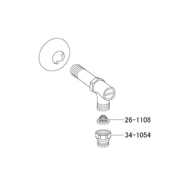 【メール便対応】LIXIL（INAX）　ソケット　【品番：34-1054】 |  | 01