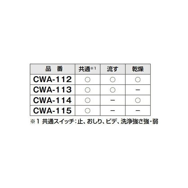 LIXIL（INAX）　大型壁リモコン　【品番：CWA-115】【28】